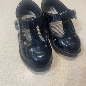 Black Patent Leather Kids Shoes